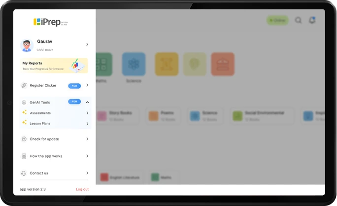 iPrep Tablet device